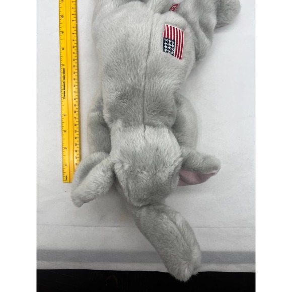 Ty Beanie Buddy "RIGHTY" the Elephant USA Exclusive‎ (13.5") No Tag - Picture 4 of 4